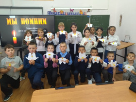 В День солидарности в борьбе с терроризмом в Мосальской школе №2 прошли классные часы.