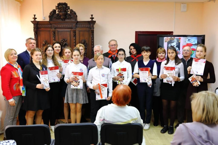 Награждение учащихся.