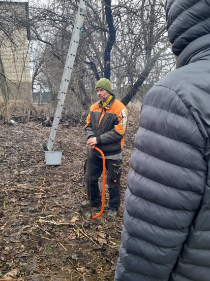 Мастер-класс учителя садоводства Вальдсдорфской школы г. Веймера..