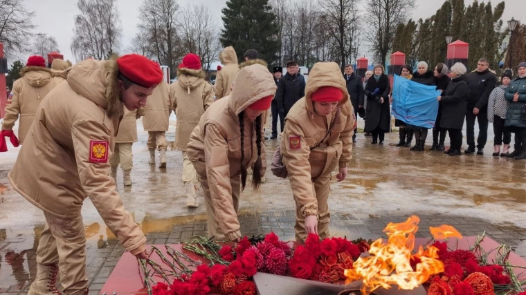 83-я годовщина освобождения Мосальска от немецко-фашистских захватчиков.
